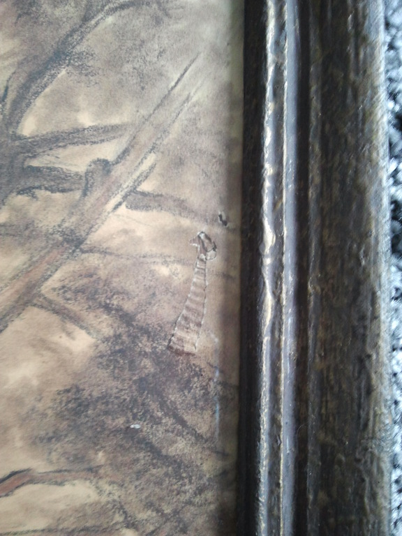 Bomen bij Veld, houtskooltekening, kopen? Bied vanaf 1!