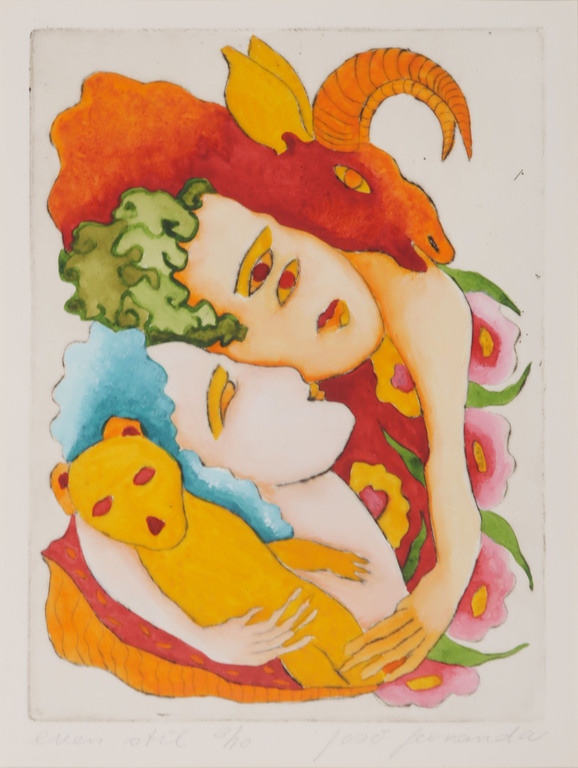 Jose Fernanda: Handbewerkte Ets, Even stil kopen? Bied vanaf 1!