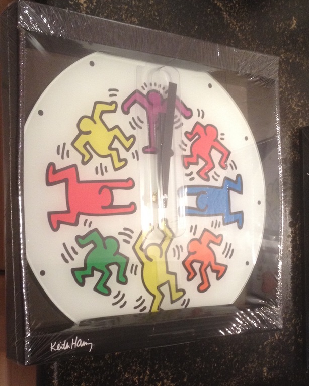 Keith Haring - Originele Klok kopen? Bied vanaf 69!