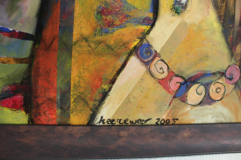 Angelica Keereweer - acrylverf op doek - 2005 kopen? Bied vanaf 40!