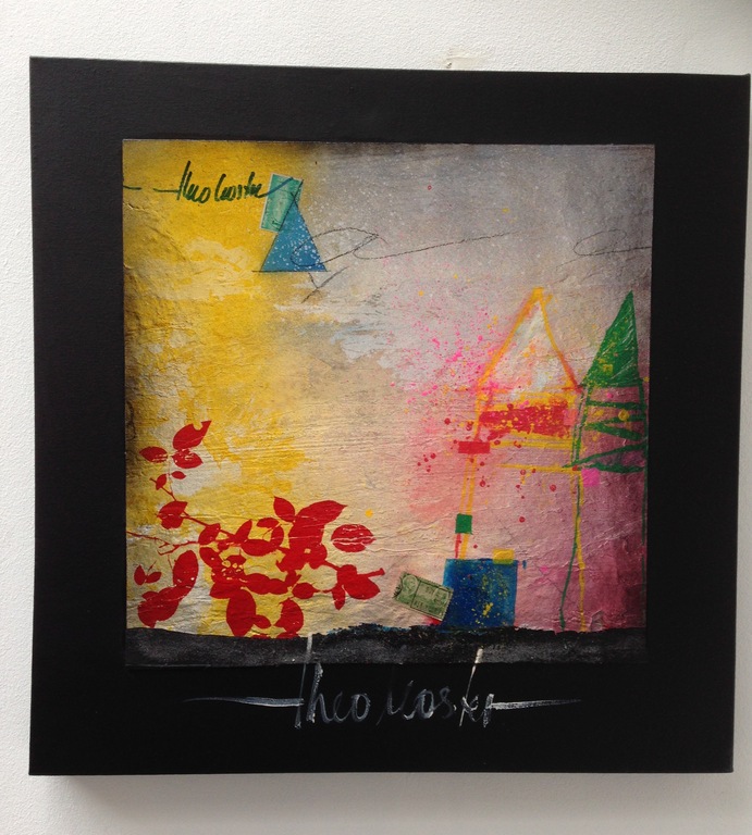 Theo koster, schilderij, walk on the bright side. kopen? Bied vanaf 1!