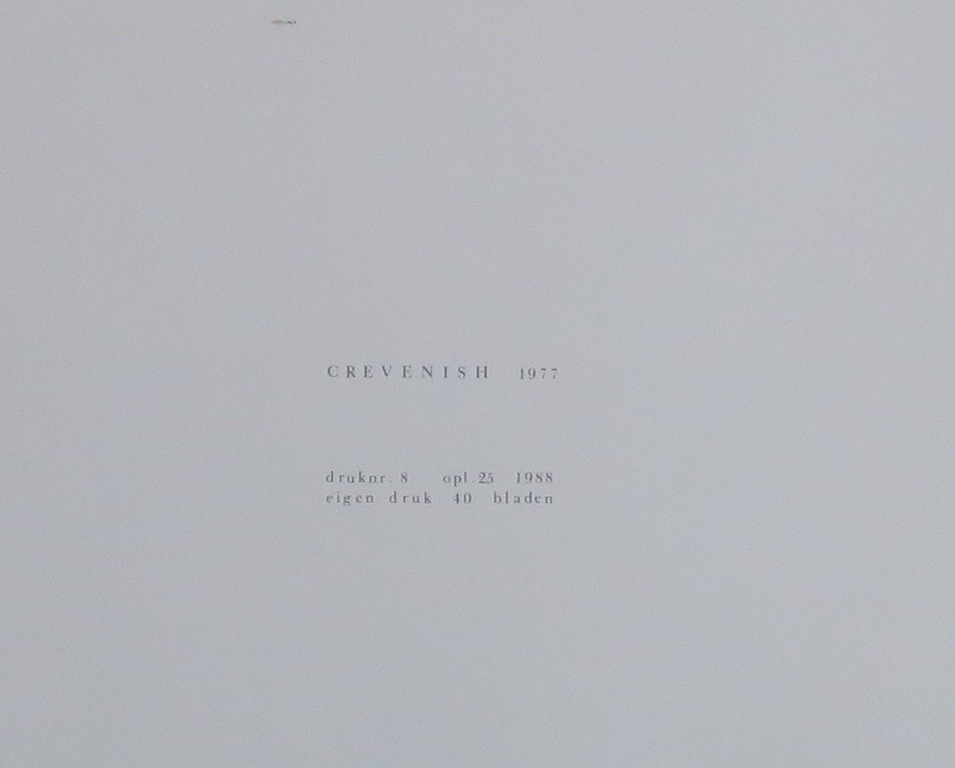 Cassette met 12 etsen van Ron Rooymans: Crevenish 1977 kopen? Bied vanaf 60!