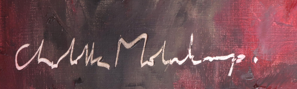 Charlotte Molenkamp: Olieverf op doek, Zonder titel - Ingelijst (Zeer groot) kopen? Bied vanaf 2200!