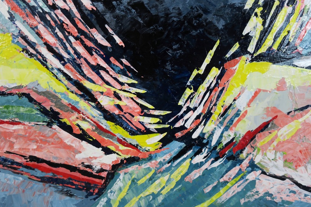 Jan Koch: Acryl op paneel, Stroming - Ingelijst (Groot) kopen? Bied vanaf 150!