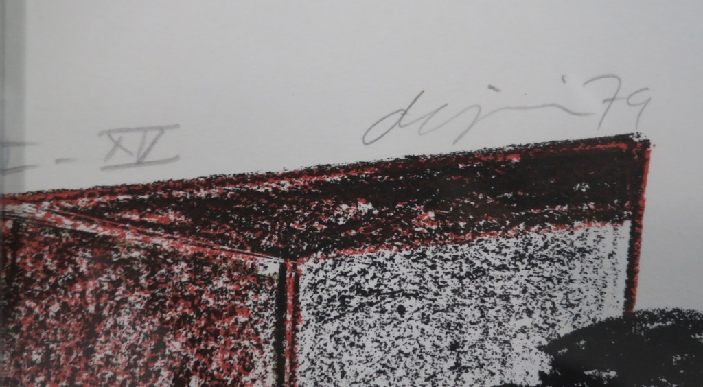 Jacqueline de Jong: Litho, Zonder titel - Ingelijst kopen? Bied vanaf 20!