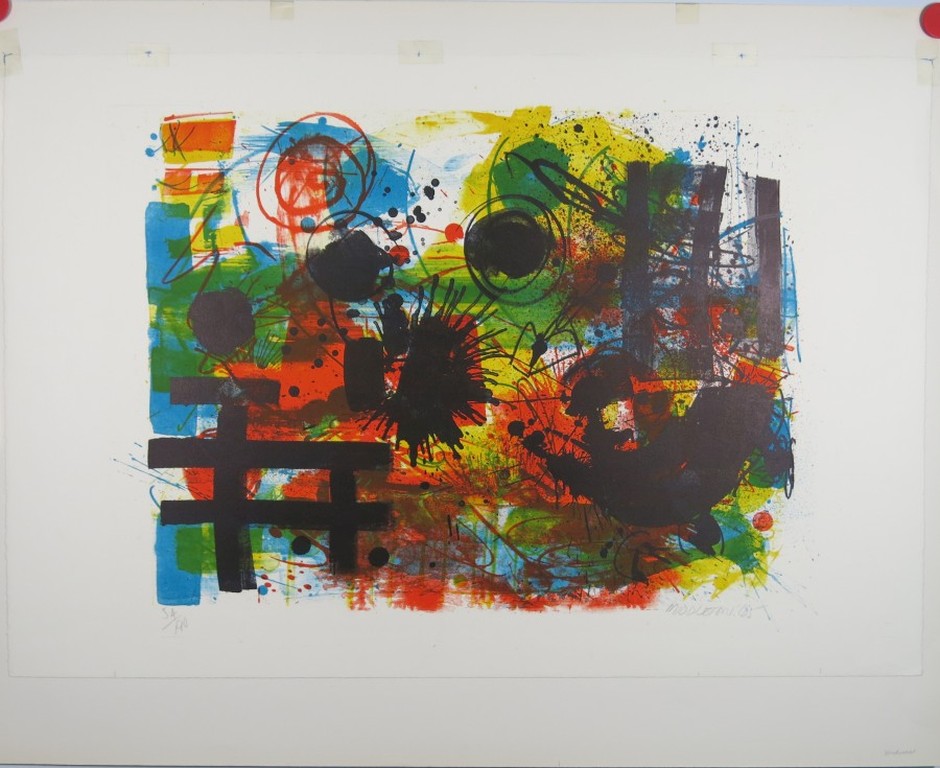 Sam Middleton: Kleurenlitho, Windswept kopen? Bied vanaf 50!