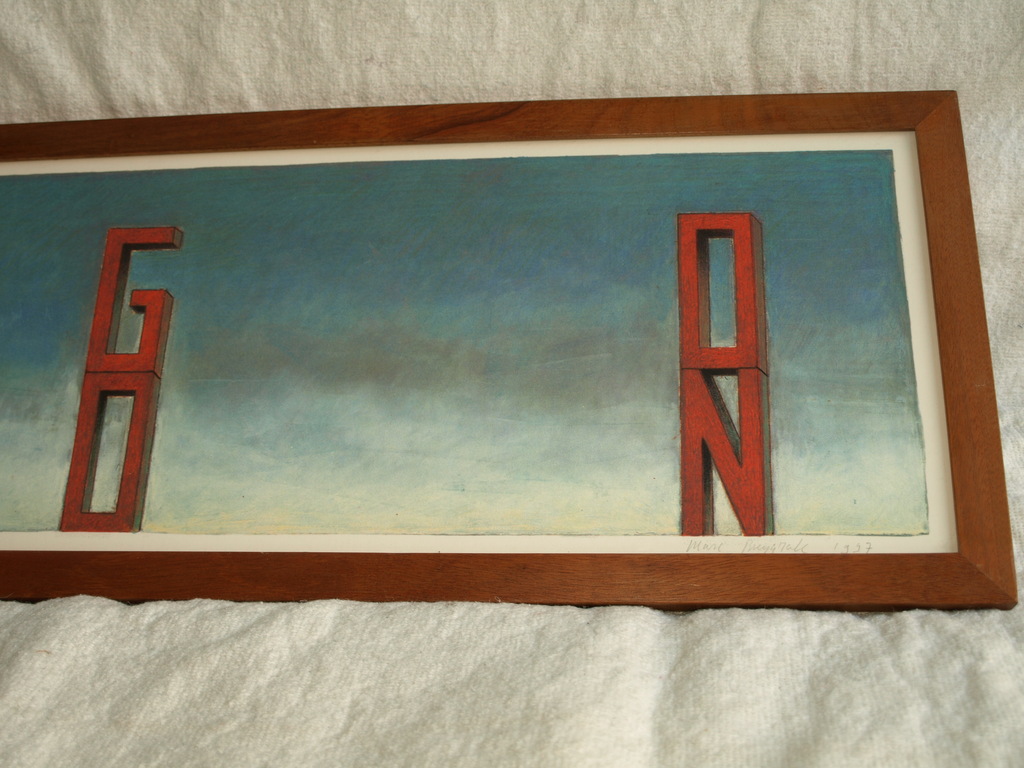 MARC RUYGROK – Artprint – So Go On – Gesigneerd & ingelijst – 1997 kopen? Bied vanaf 60!