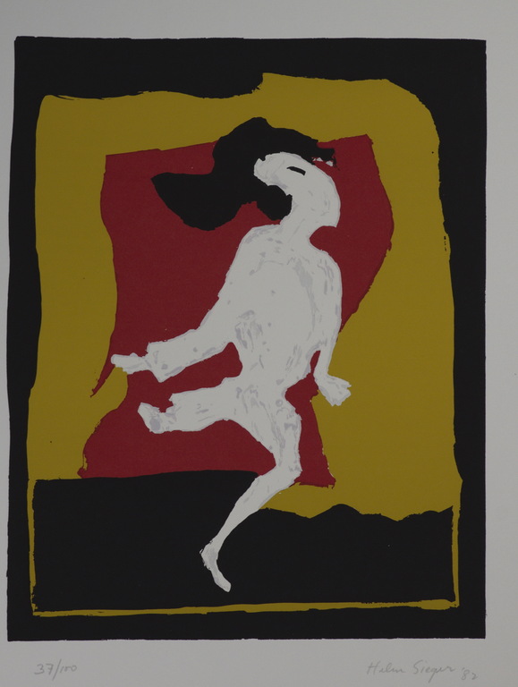 Helen Sieger - Dans - kleurenlitho kopen? Bied vanaf 50!