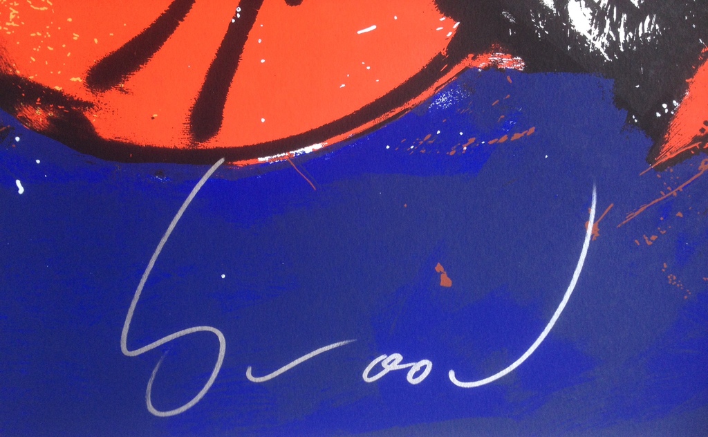 Herman Brood - Handgesigneerde zeefdruk  kopen? Bied vanaf 295!