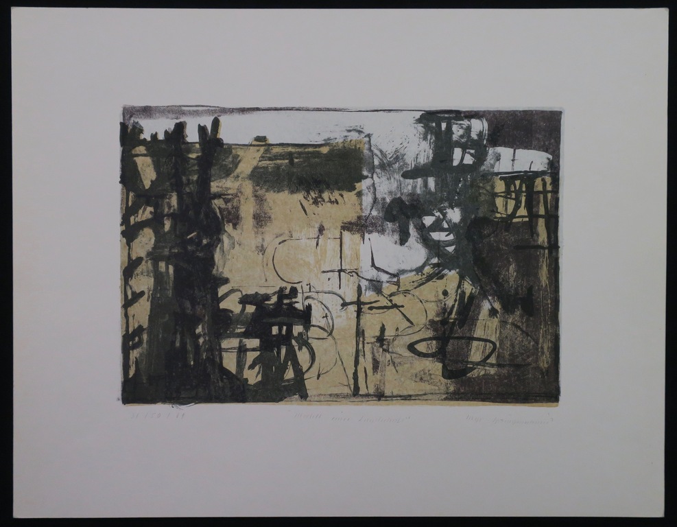 Ingo Springenschmid: Litho. Model einer Landschaft kopen? Bied vanaf 1!