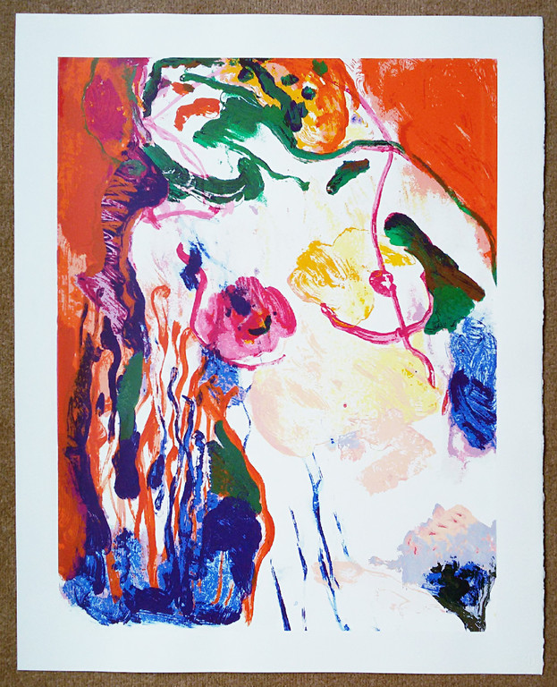 Kees van Bohemen - Naakt, zeefdruk kopen? Bied vanaf 75!