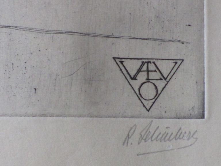 Rudolf Schönberg, Stadhuis van Veere, Ets kopen? Bied vanaf 35!