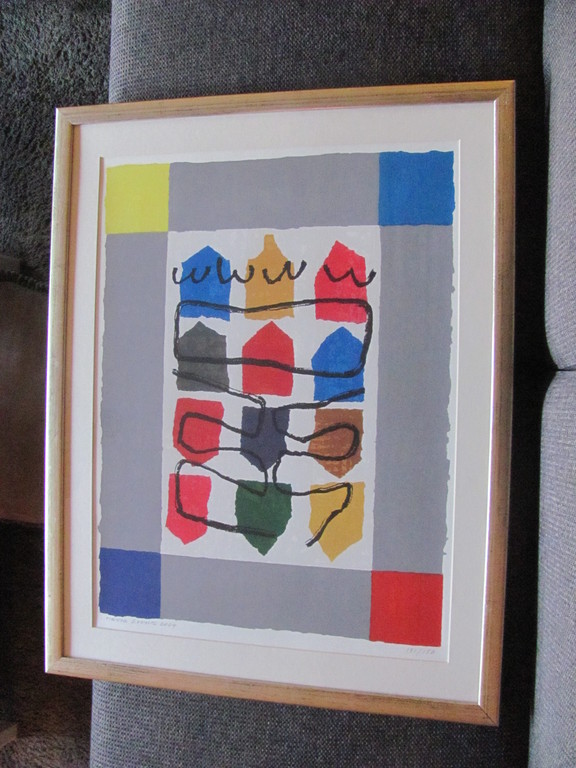 Harrie Gerritz - twee zeefdrukken kopen? Bied vanaf 75!