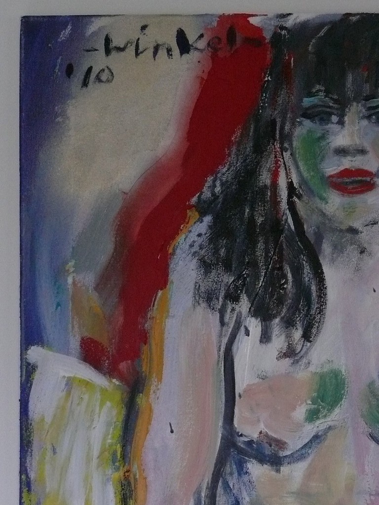 Arien Winkel, schilderij, geen titel kopen? Bied vanaf 45!