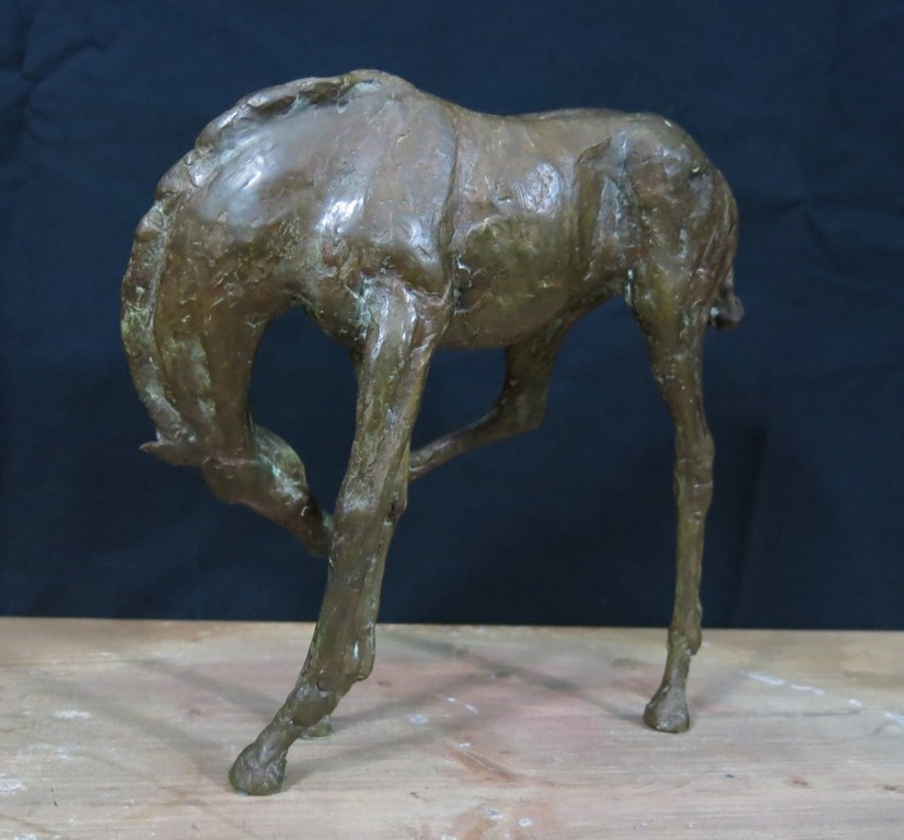 Gabriel Sterk: Bronzen beeld, Poulain kopen? Bied vanaf 500!