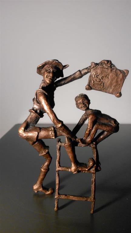 Birgitte van den Houdt sculptuur verbronsd tin kopen? Bied vanaf 5!