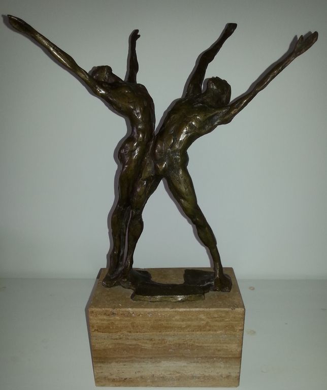 Bronzen beeld verkocht voor € 3600!