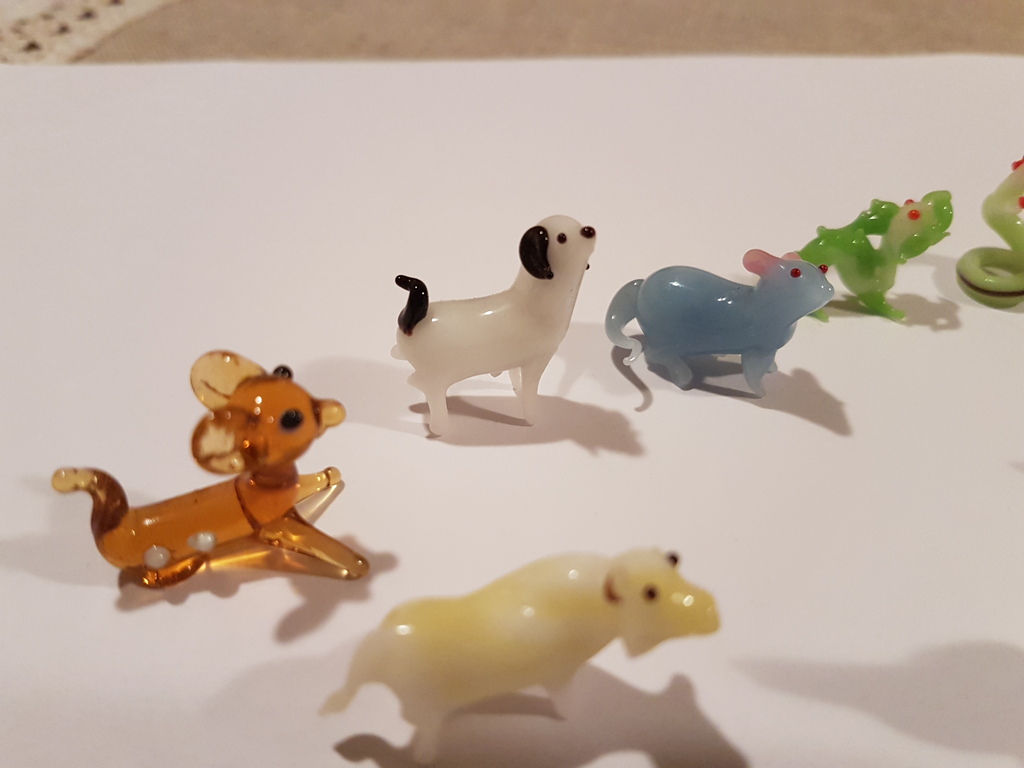 Murano glas 10 dieren miniature anni 55/60 kopen? Bied vanaf 2!
