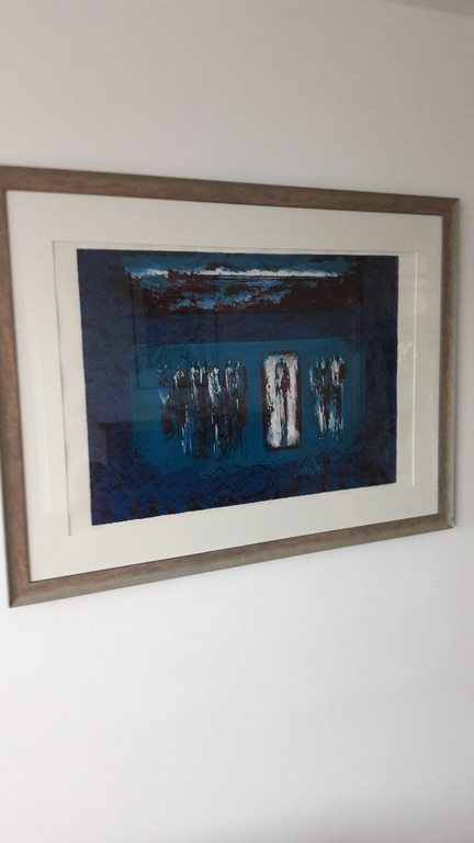mattie schilders getiteld " de ochtend wandeling" kopen? Bied vanaf 150!