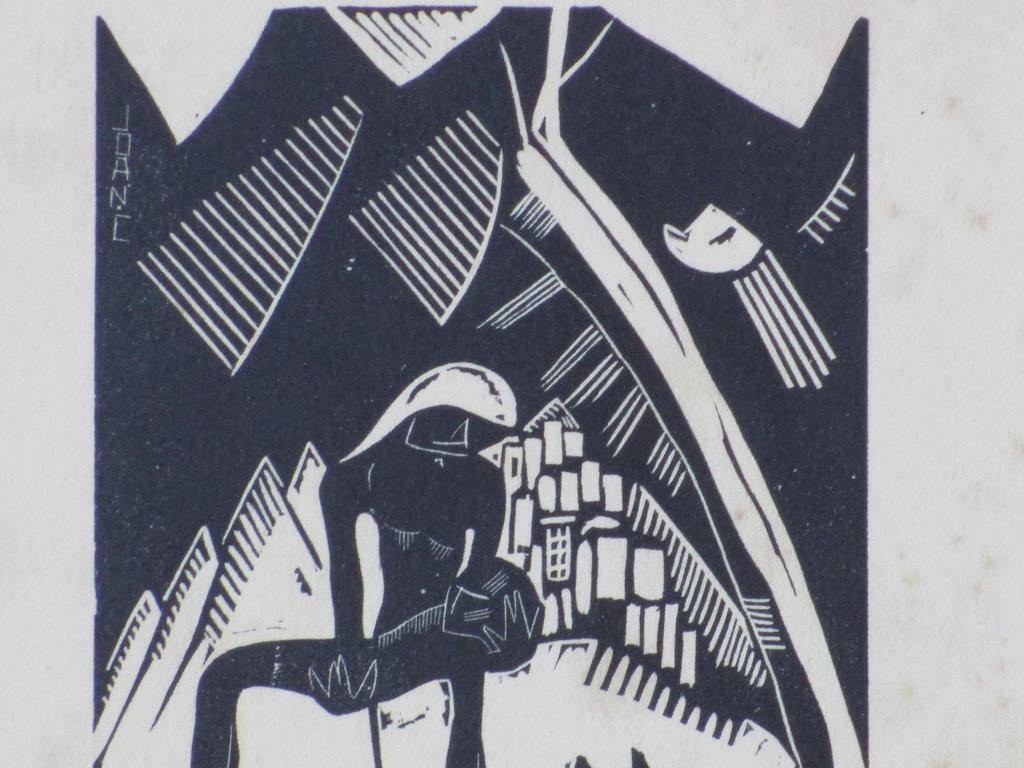 Joan Collette, De Barmhartige, Houtsnede kopen? Bied vanaf 1!