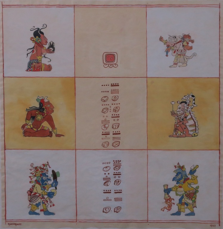 Hans Geernaert: Aquarel, Venus calender - Ingelijst (groot) kopen? Bied vanaf 1!