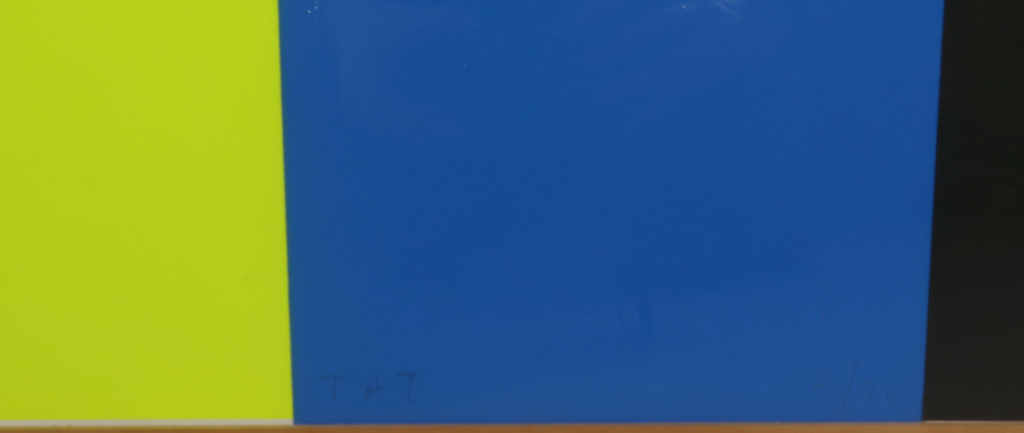 Carel Blotkamp: Zeefdruk, TAT - Ingelijst (Zeer Groot) kopen? Bied vanaf 250!