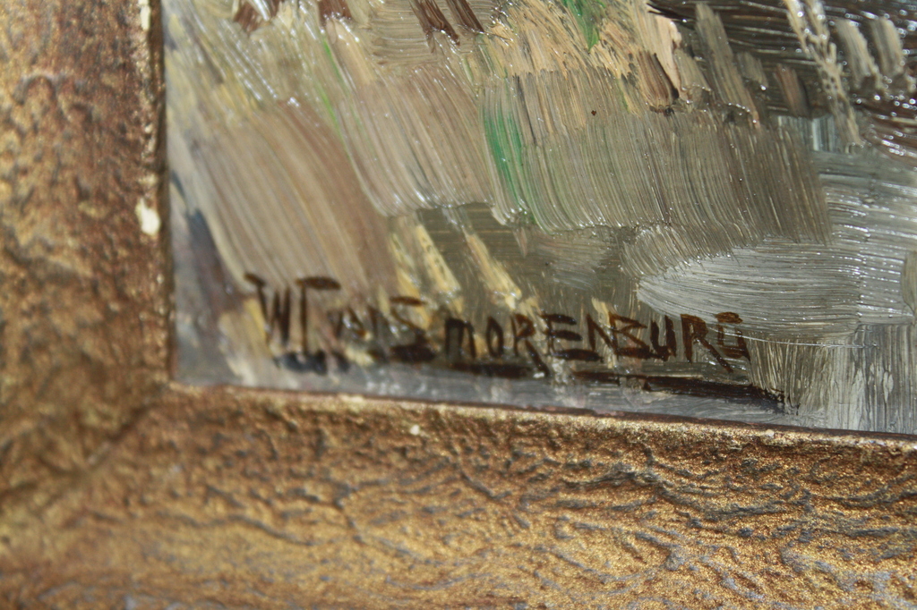 WJ van SMORENBURG - LARENSE SCHOOL - muiderberg - BOOT IN RIET kopen? Bied vanaf 1!