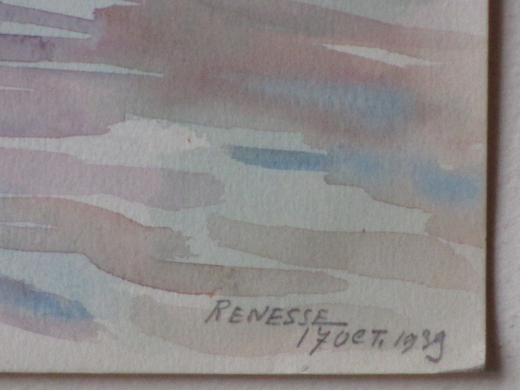 Han Krug, Strand Renesse, Aquarel 1939 kopen? Bied vanaf 45!