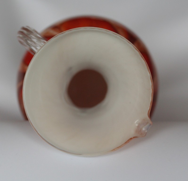 Murano schenkkan - met gedraaid transparant hengsel kopen? Bied vanaf 20!