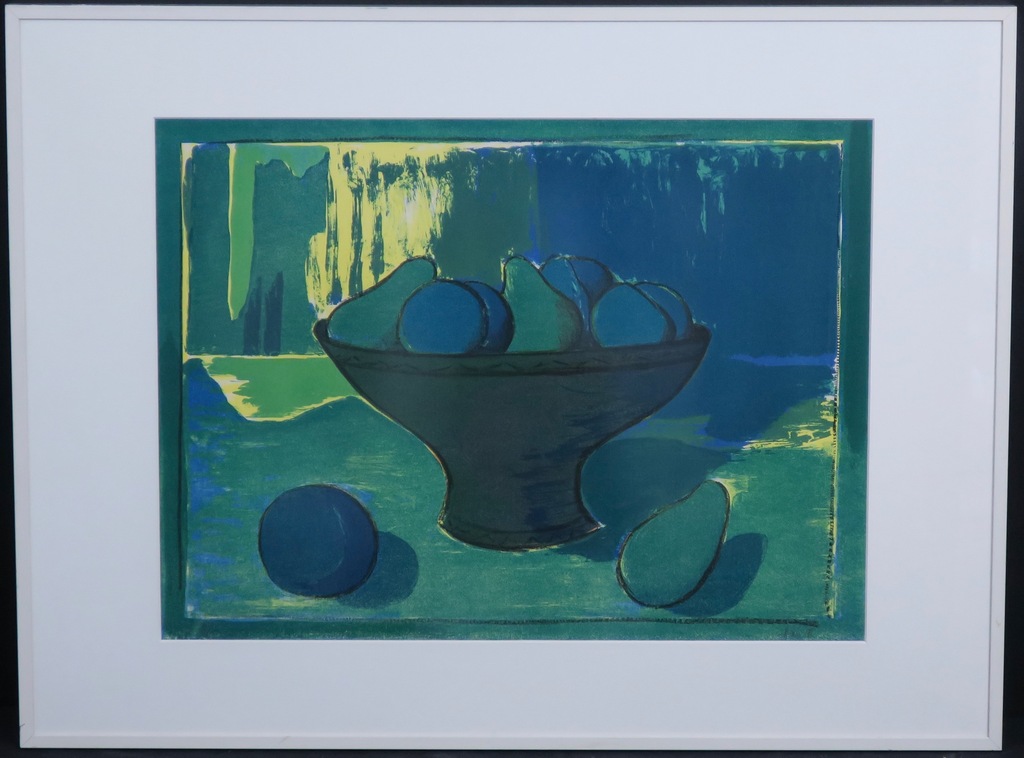 Ami Bernard Zillweger: Litho, Stilleven -Ingelijst kopen? Bied vanaf 20!