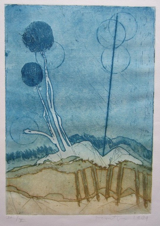 Jan Montyn - kleurenets verkocht voor € 155!