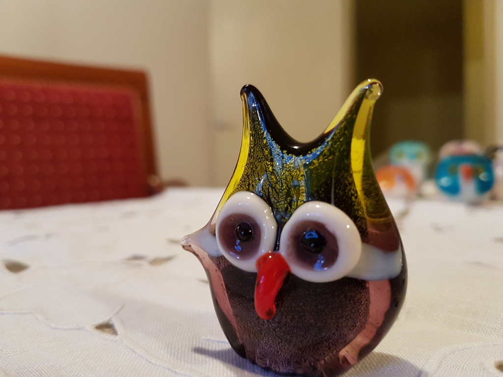 Murano glas uil incalmo en sommerso-Venezia kopen? Bied vanaf 7!