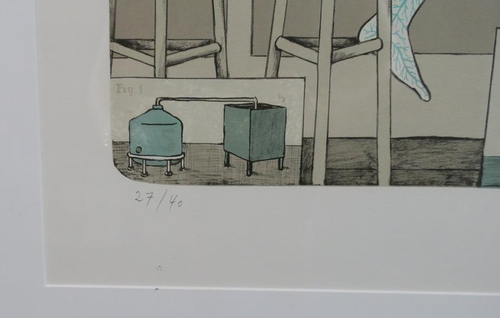 Jiri Sliva: Litho, Absint - Ingelijst kopen? Bied vanaf 50!