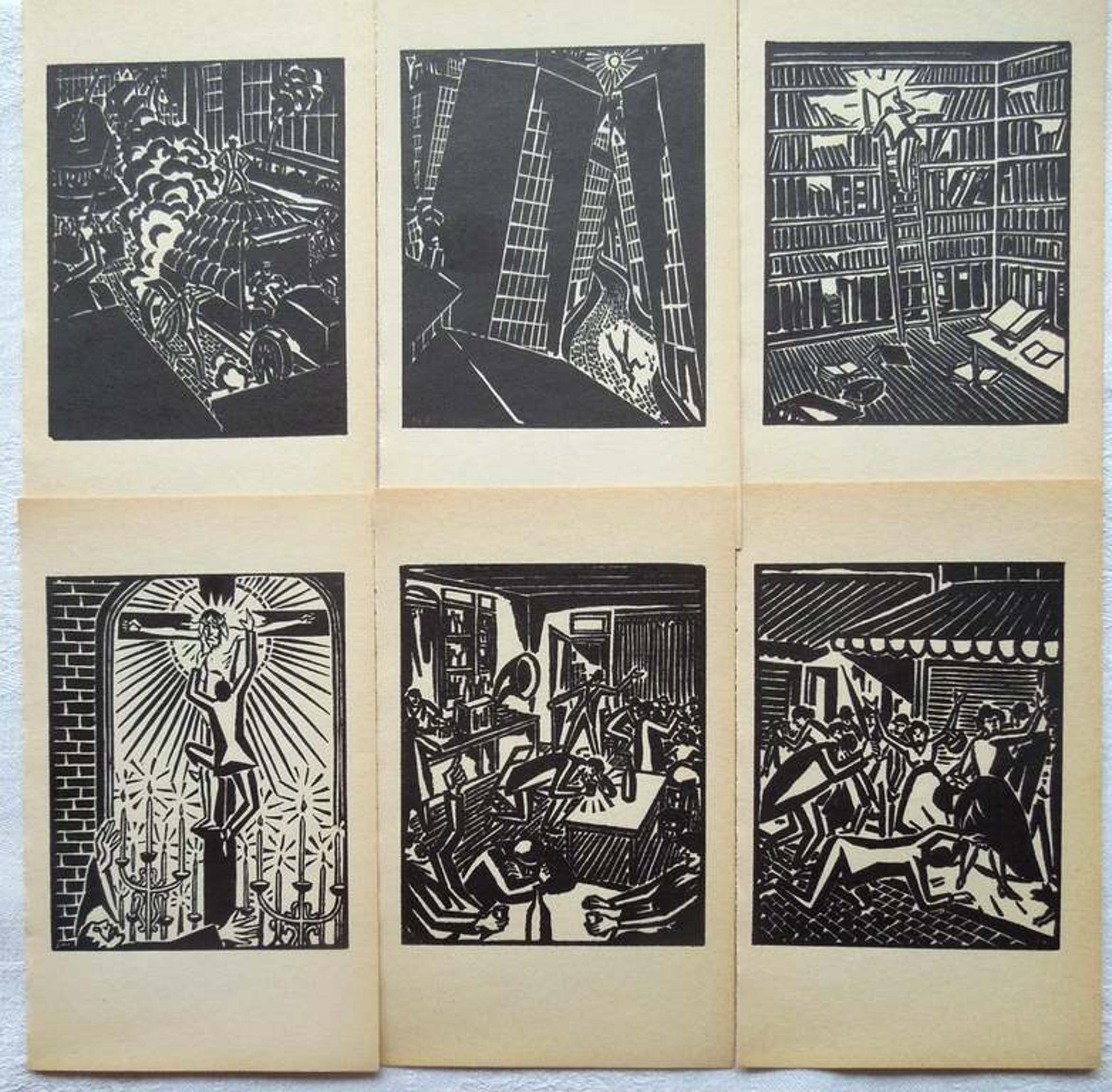 Frans Masereel | Mon Pays - Cent bois gravés (1956