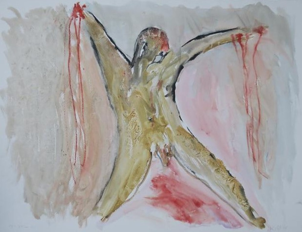 Hans Kuijs: Aquarel, Z.T. kopen? Bied vanaf 1!