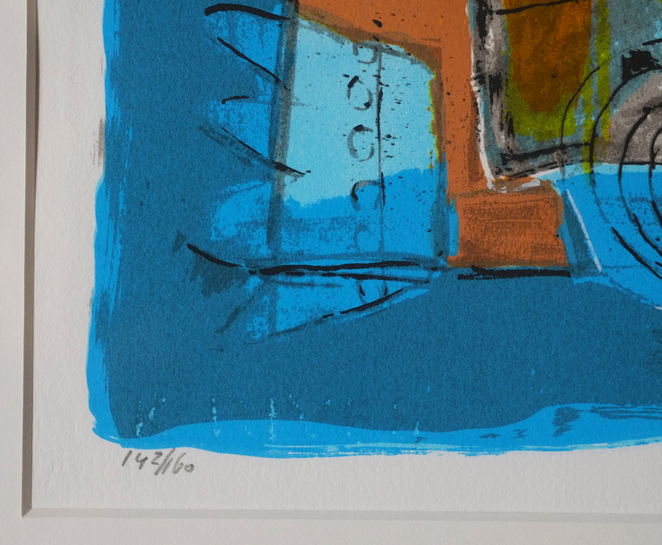 Cor de Jong, zeefdruk, 'Ritueel'. kopen? Bied vanaf 50!