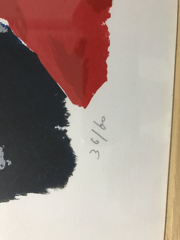 John Lie A Fo   1 originele zeefdruk / Litho gesigneerd 1990 kopen? Bied vanaf 1!