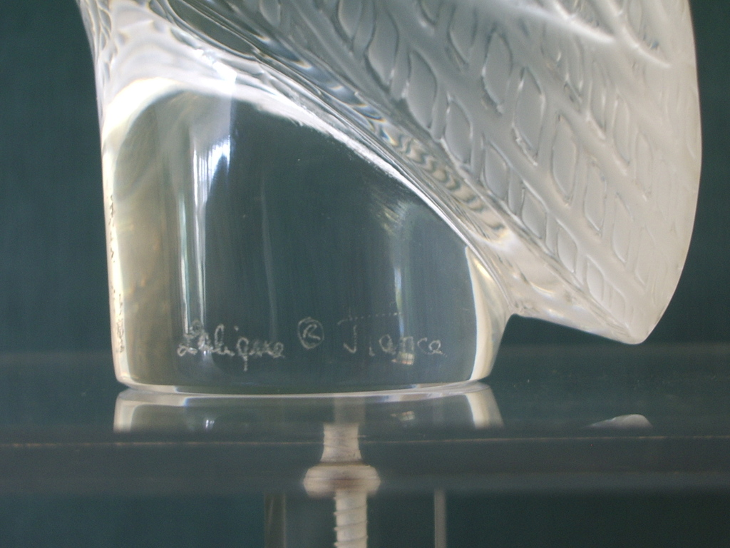 Lalique - gesatineerd glas - uiltje- chouette kopen? Bied vanaf 190!