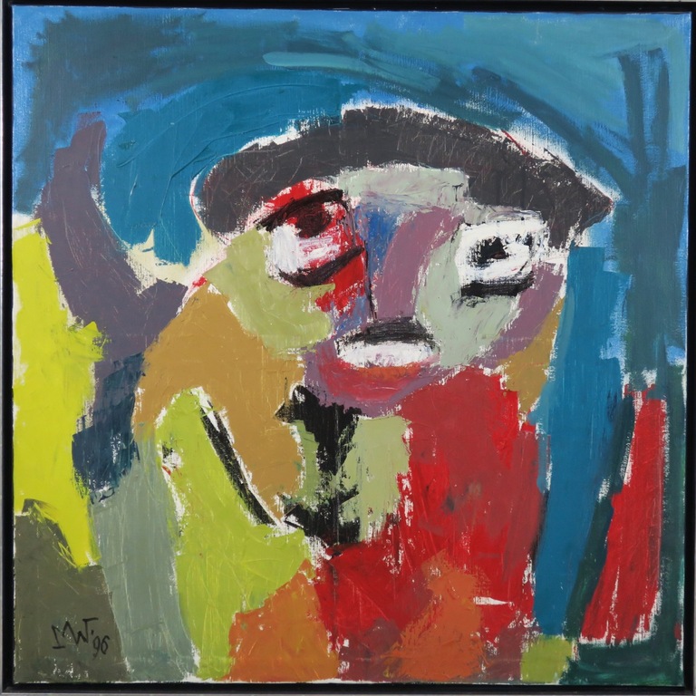 Martin van Wordragen: Olieverf op doek, De Kostwinner - Ingelijst (Groot) kopen? Bied vanaf 650!