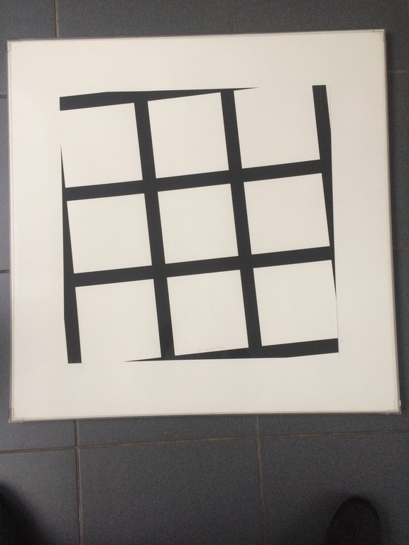 FRANCOIS MORELLET: SILK SCREEN PRINT, HORIZONTALE kopen? Bied vanaf 650!
