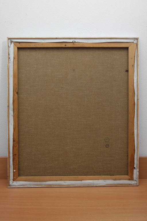 Theo van der Horst (1921-2003) - olieverf op doek - 2 figuren II kopen? Bied vanaf 170!