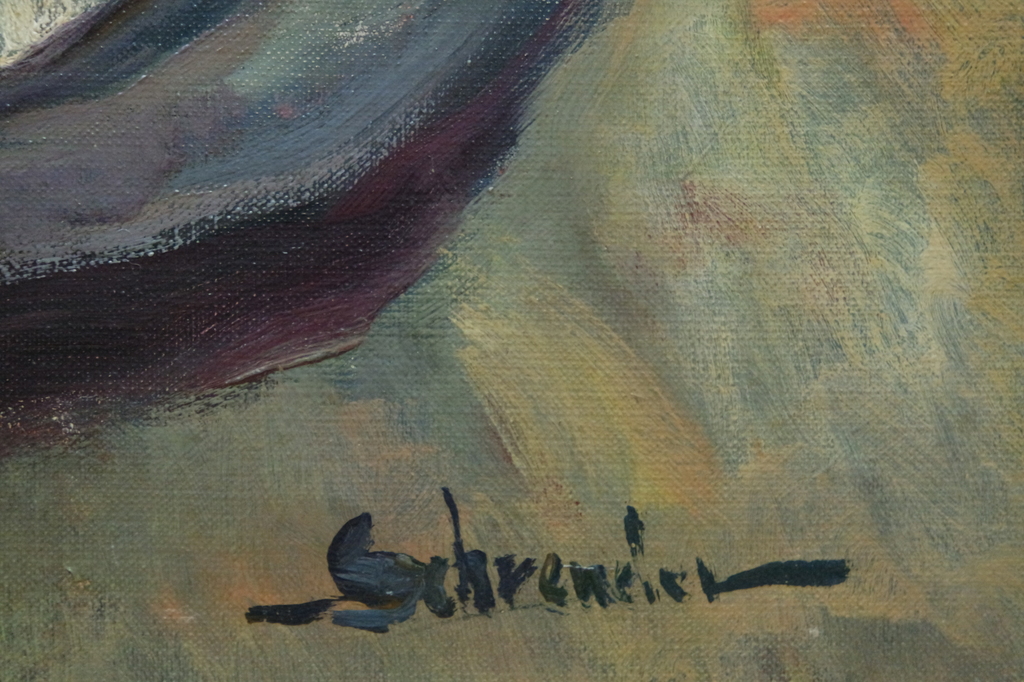 Matthijs Hendrik (Theo) Schreuder (1893-1980) -olieverf op doek - Leidse school kopen? Bied vanaf 130!