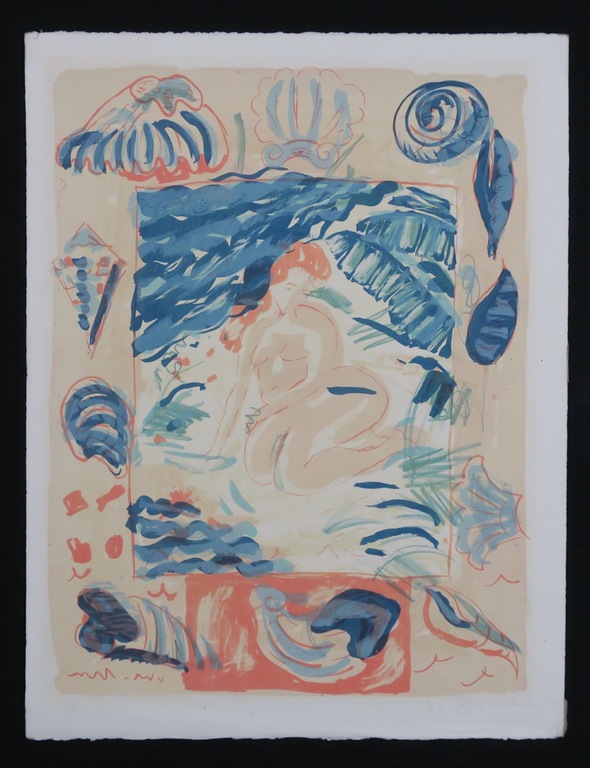 Lot met 3 werken: o.a. Rieneke Boonman, Litho, Z.T. kopen? Bied vanaf 1!