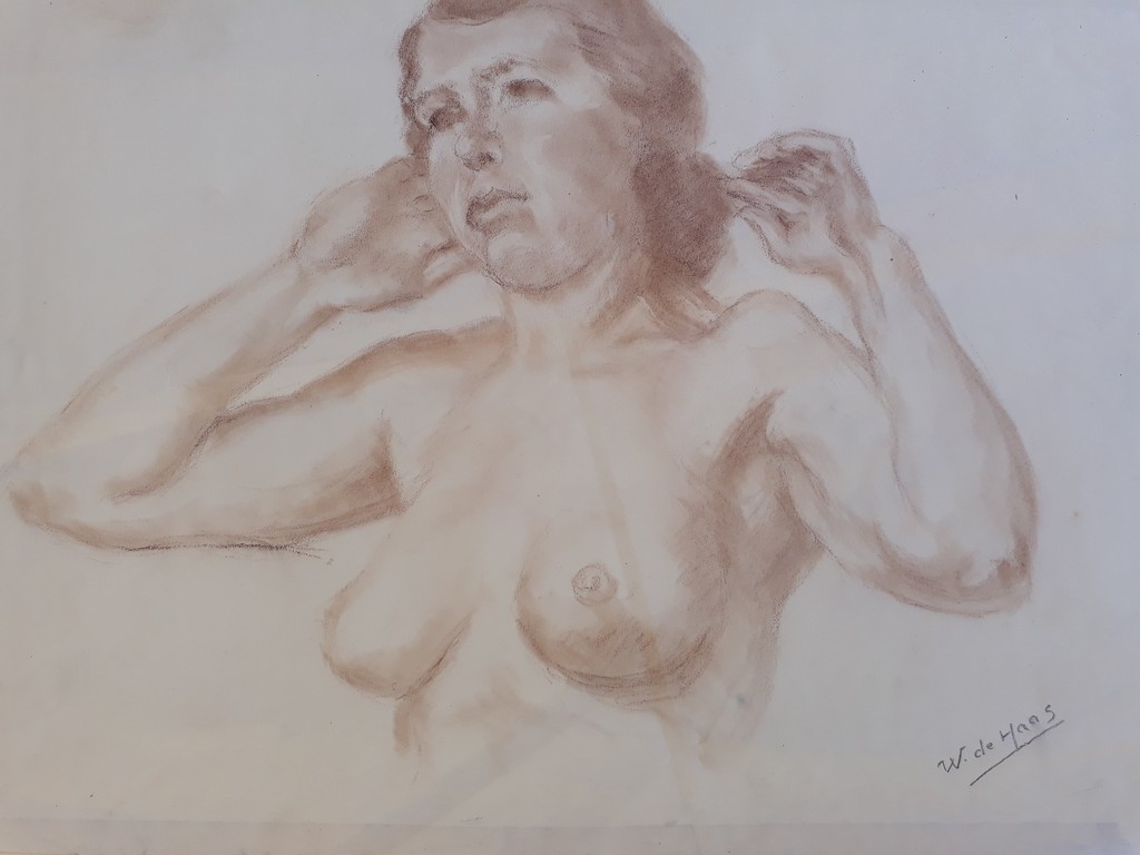 Onbekende kunstenaars, tekeningen/studies (3) naakt z.j. kopen? Bied vanaf 1!