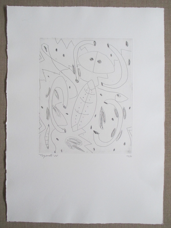 A. Freijmuth, ets "Het Goddelijk Dier" 1988 nr. 29/60 kopen? Bied vanaf 60!