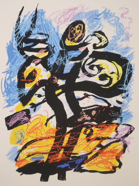 Kees Salentijn: Zeefdruk, Hommage a Van Gogh I kopen? Bied vanaf 35!