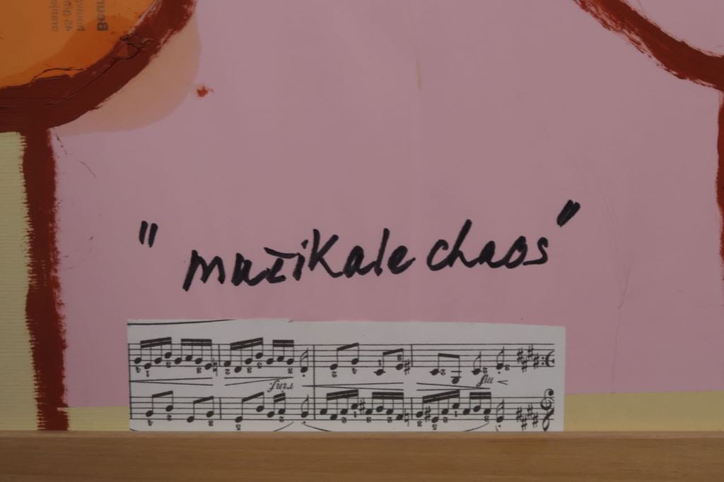 Meertje Kaal: Olieverf en collage op papier,  kopen? Bied vanaf 1!