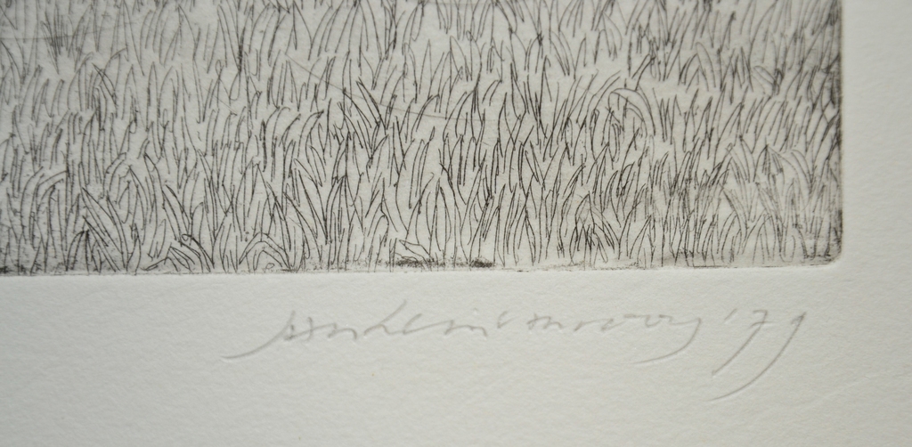 Jan Hein van Rooy: Ets. Borinage: Landschap bij Dour kopen? Bied vanaf 35!