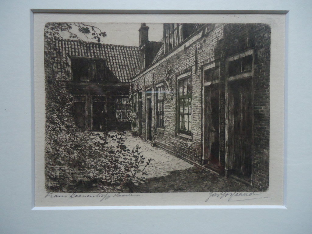  Joh. Josseaud - Frans Loenenhofje te Haarlem verkocht voor € 35!