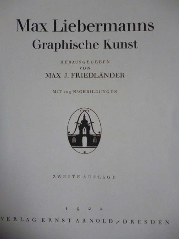 Max Liebermann - ets - Zelfportret kopen? Bied vanaf 40!